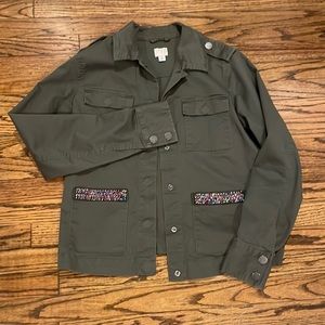 Dark green jacket